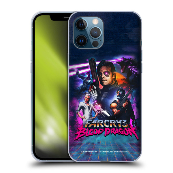Far Cry 3 Blood Dragon Key Art Cover Soft Gel Case for Apple iPhone 12 Pro Max