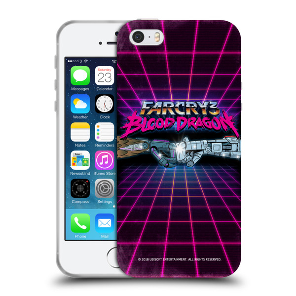 Far Cry 3 Blood Dragon Key Art Fist Bump Soft Gel Case for Apple iPhone 5 / 5s / iPhone SE 2016