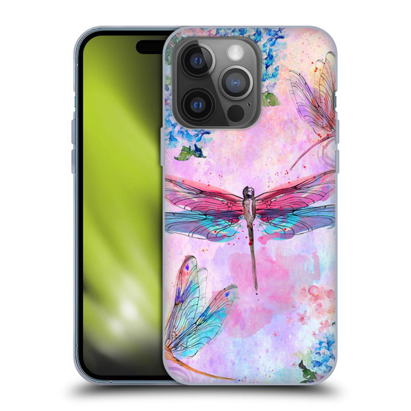 Jena DellaGrottaglia Insects Dragonflies Soft Gel Case for Apple iPhone 14 Pro