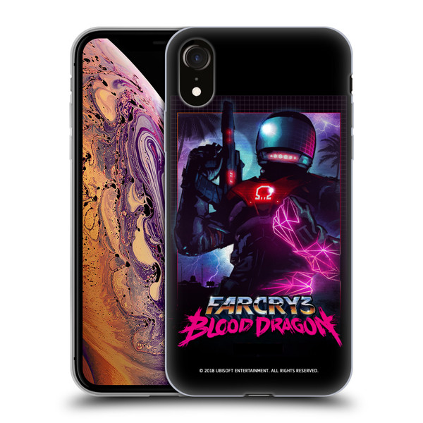 Far Cry 3 Blood Dragon Key Art Omega Soft Gel Case for Apple iPhone XR