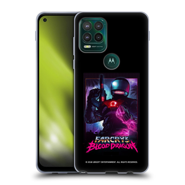 Far Cry 3 Blood Dragon Key Art Omega Soft Gel Case for Motorola Moto G Stylus 5G 2021