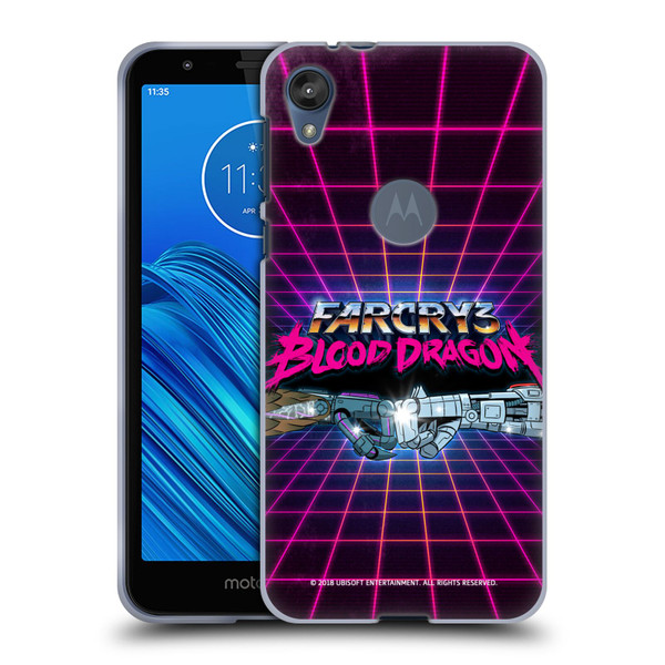 Far Cry 3 Blood Dragon Key Art Fist Bump Soft Gel Case for Motorola Moto E6