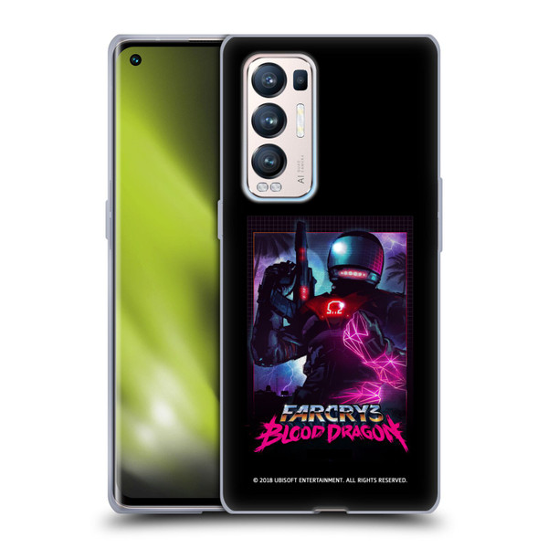 Far Cry 3 Blood Dragon Key Art Omega Soft Gel Case for OPPO Find X3 Neo / Reno5 Pro+ 5G