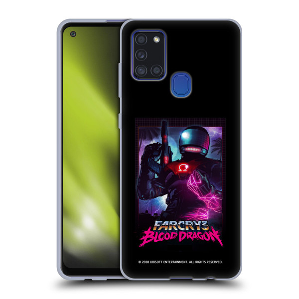 Far Cry 3 Blood Dragon Key Art Omega Soft Gel Case for Samsung Galaxy A21s (2020)