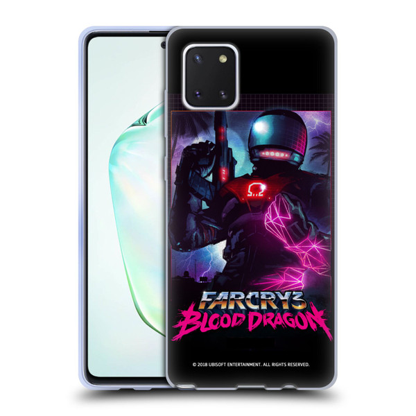 Far Cry 3 Blood Dragon Key Art Omega Soft Gel Case for Samsung Galaxy Note10 Lite