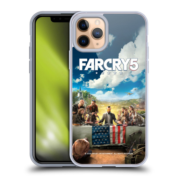 Far Cry 5 Key Art And Logo Main Soft Gel Case for Apple iPhone 11 Pro & MagSafe
