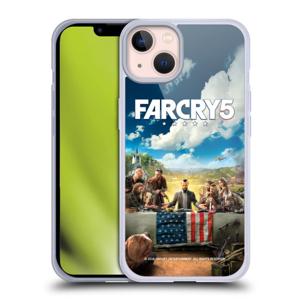 Far Cry 5 Key Art And Logo Main Soft Gel Case for Apple iPhone 13