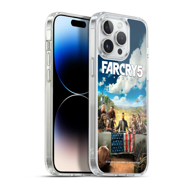 Far Cry 5 Key Art And Logo Main Soft Gel Case for Apple iPhone 13 Pro Max & MagSafe