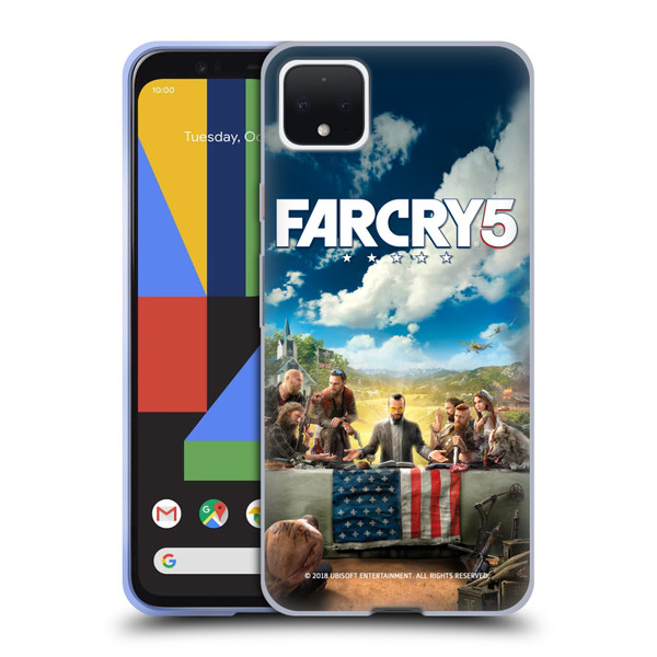 Far Cry 5 Key Art And Logo Main Soft Gel Case for Google Pixel 4 XL
