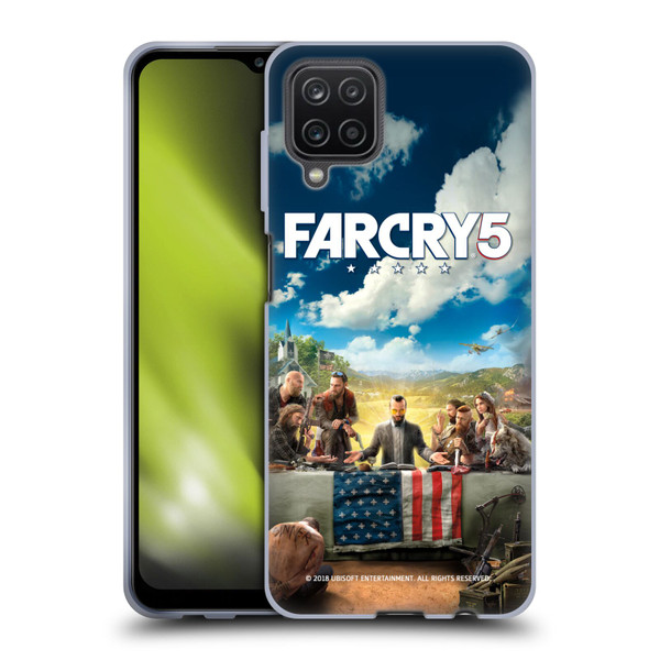 Far Cry 5 Key Art And Logo Main Soft Gel Case for Samsung Galaxy A12 (2020)