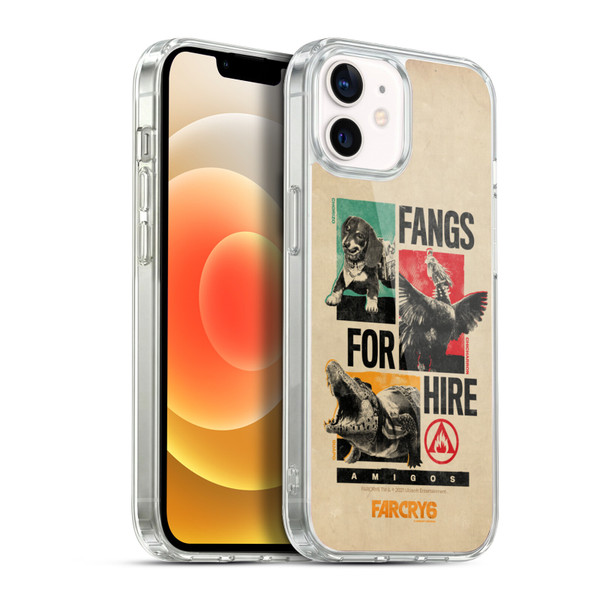 Far Cry 6 Graphics Fangs For Hire Soft Gel Case for Apple iPhone 12 / iPhone 12 Pro & MagSafe