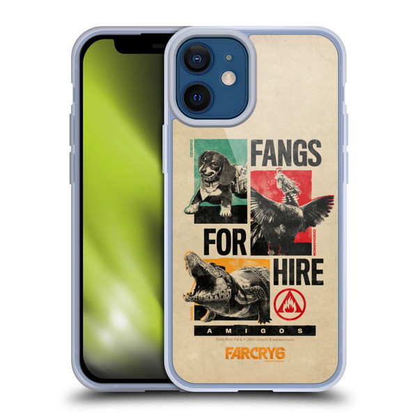 Far Cry 6 Graphics Fangs For Hire Soft Gel Case for Apple iPhone 12 Mini