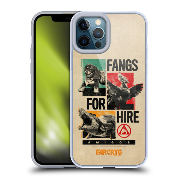 Far Cry 6 Graphics Fangs For Hire Soft Gel Case for Apple iPhone 12 Pro Max