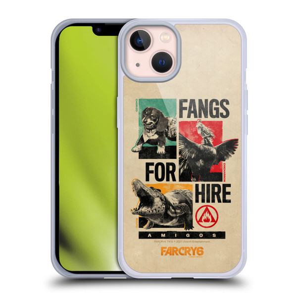 Far Cry 6 Graphics Fangs For Hire Soft Gel Case for Apple iPhone 13