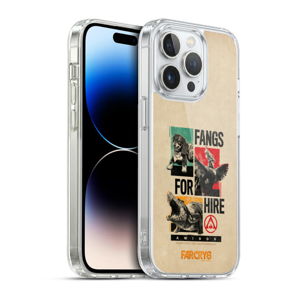 Far Cry 6 Graphics Fangs For Hire Soft Gel Case for Apple iPhone 13 Pro & MagSafe