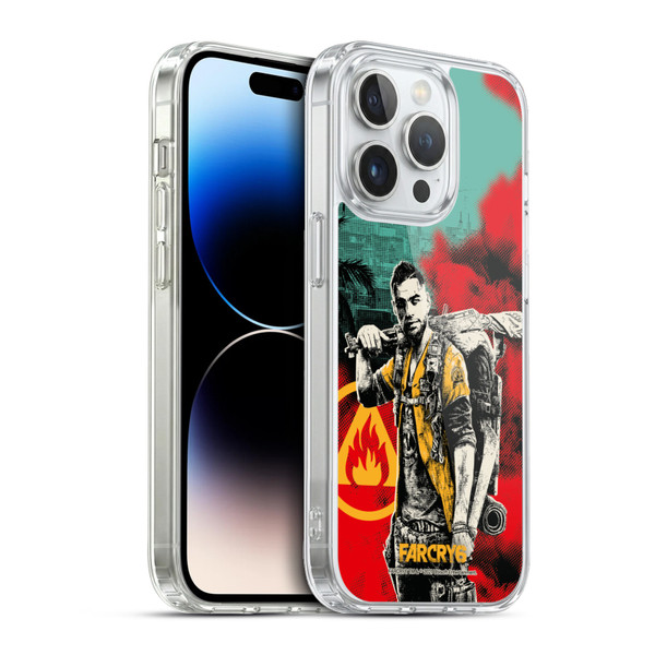 Far Cry 6 Graphics Male Dani Rojas Soft Gel Case for Apple iPhone 13 Pro & MagSafe