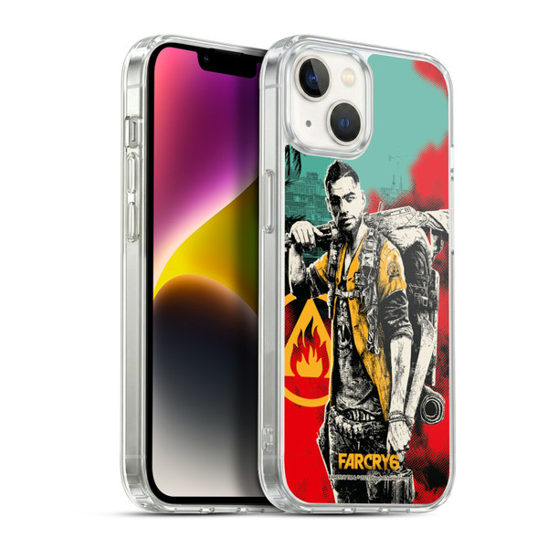 Far Cry 6 Graphics Male Dani Rojas Soft Gel Case for Apple iPhone 14 Plus & MagSafe