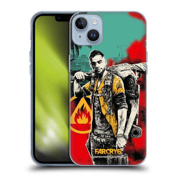 Far Cry 6 Graphics Male Dani Rojas Soft Gel Case for Apple iPhone 14 Plus