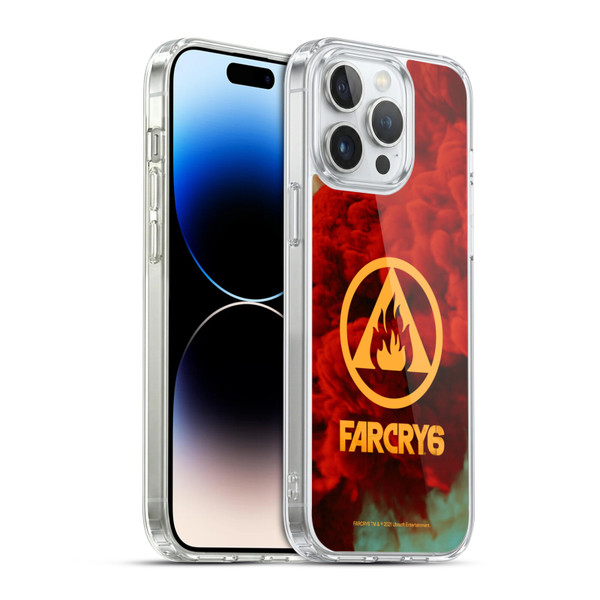 Far Cry 6 Graphics Logo Soft Gel Case for Apple iPhone 14 Pro Max & MagSafe