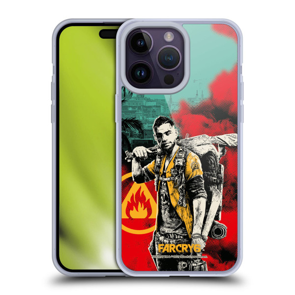 Far Cry 6 Graphics Male Dani Rojas Soft Gel Case for Apple iPhone 14 Pro Max