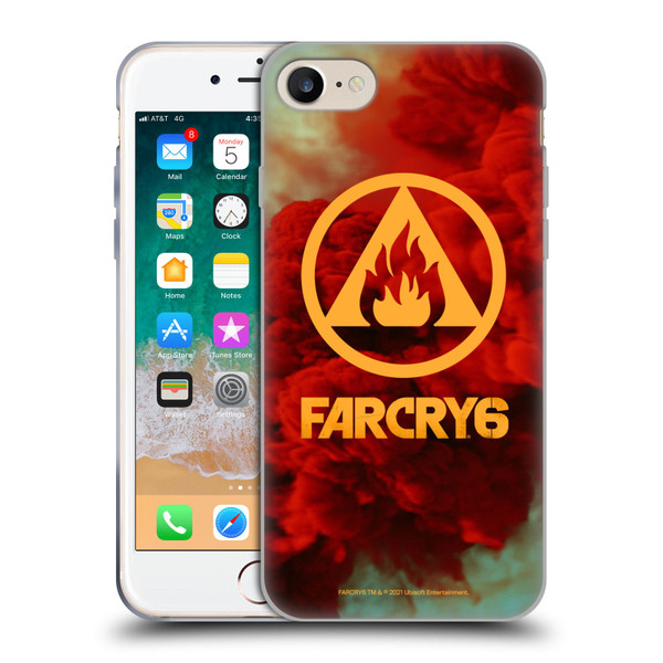 Far Cry 6 Graphics Logo Soft Gel Case for Apple iPhone 7 / 8 / SE 2020 & 2022