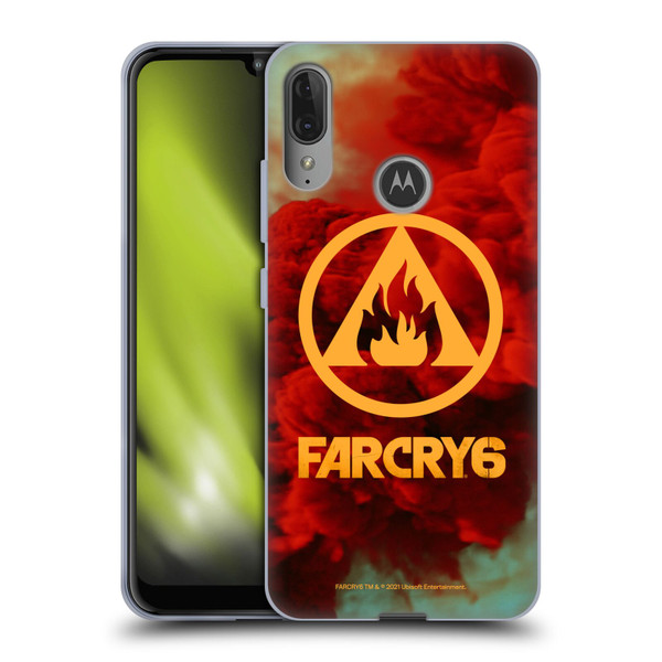 Far Cry 6 Graphics Logo Soft Gel Case for Motorola Moto E6 Plus