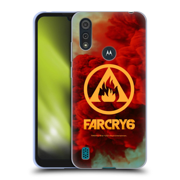 Far Cry 6 Graphics Logo Soft Gel Case for Motorola Moto E6s (2020)