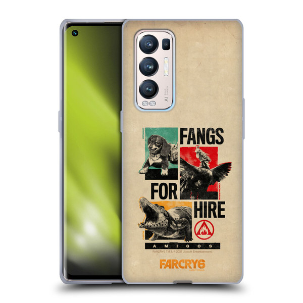 Far Cry 6 Graphics Fangs For Hire Soft Gel Case for OPPO Find X3 Neo / Reno5 Pro+ 5G