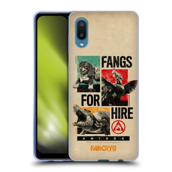 Far Cry 6 Graphics Fangs For Hire Soft Gel Case for Samsung Galaxy A02/M02 (2021)