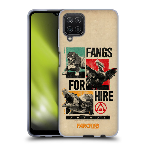Far Cry 6 Graphics Fangs For Hire Soft Gel Case for Samsung Galaxy A12 (2020)
