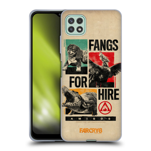 Far Cry 6 Graphics Fangs For Hire Soft Gel Case for Samsung Galaxy A22 5G / F42 5G (2021)
