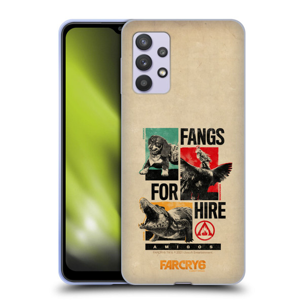 Far Cry 6 Graphics Fangs For Hire Soft Gel Case for Samsung Galaxy A32 5G / M32 5G (2021)