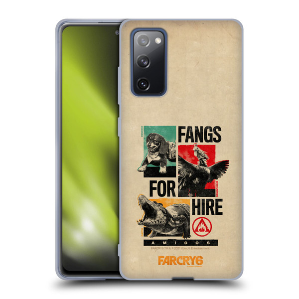 Far Cry 6 Graphics Fangs For Hire Soft Gel Case for Samsung Galaxy S20 FE / 5G