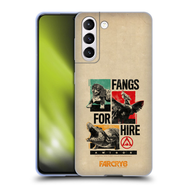 Far Cry 6 Graphics Fangs For Hire Soft Gel Case for Samsung Galaxy S21 5G