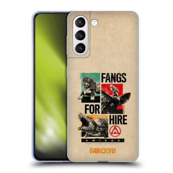 Far Cry 6 Graphics Fangs For Hire Soft Gel Case for Samsung Galaxy S21+ 5G