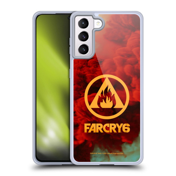 Far Cry 6 Graphics Logo Soft Gel Case for Samsung Galaxy S21+ 5G