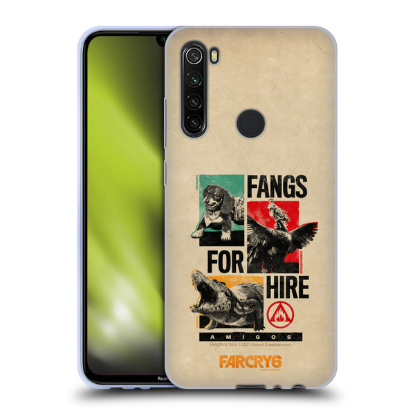 Far Cry 6 Graphics Fangs For Hire Soft Gel Case for Xiaomi Redmi Note 8T