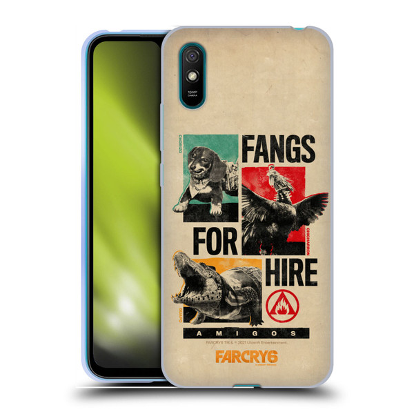 Far Cry 6 Graphics Fangs For Hire Soft Gel Case for Xiaomi Redmi 9A / Redmi 9AT
