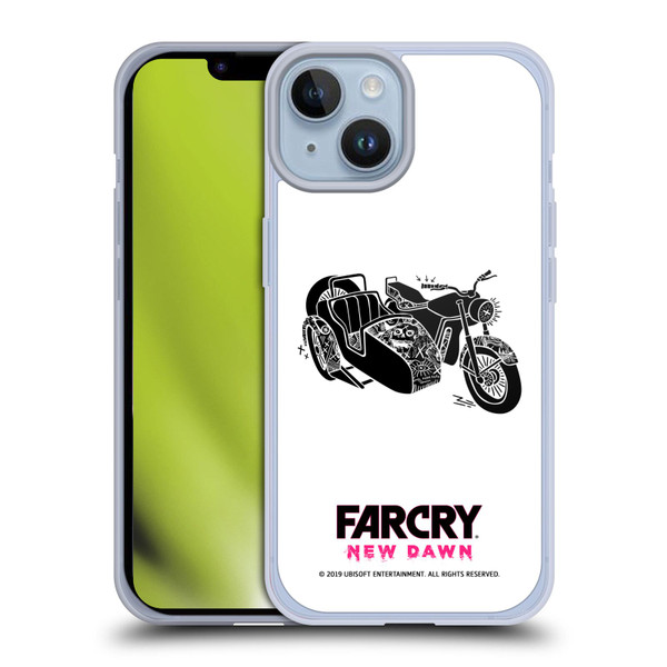 Far Cry New Dawn Graphic Images Sidecar Soft Gel Case for Apple iPhone 14
