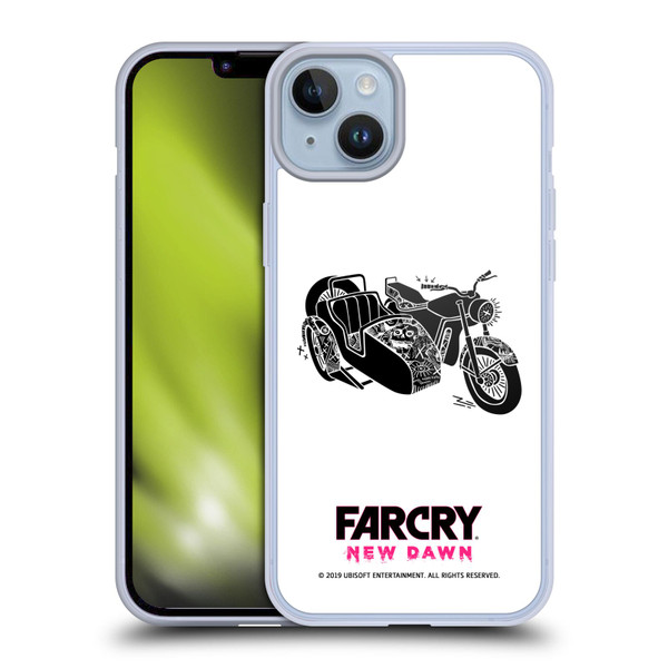 Far Cry New Dawn Graphic Images Sidecar Soft Gel Case for Apple iPhone 14 Plus