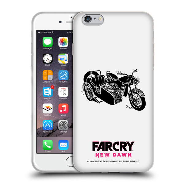 Far Cry New Dawn Graphic Images Sidecar Soft Gel Case for Apple iPhone 6 Plus / iPhone 6s Plus
