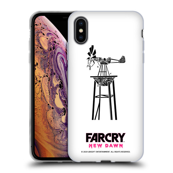 Far Cry New Dawn Graphic Images Tower Soft Gel Case for Apple iPhone XS Max