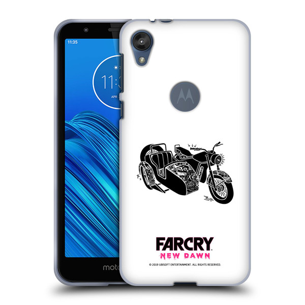 Far Cry New Dawn Graphic Images Sidecar Soft Gel Case for Motorola Moto E6