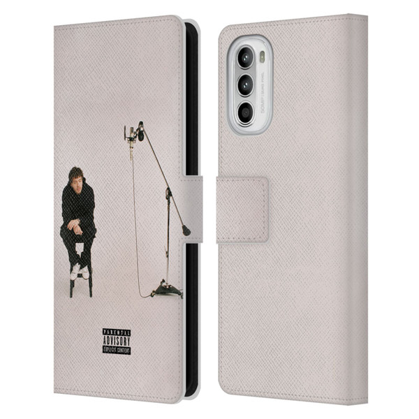 Jack Harlow Graphics Album Cover Art Leather Book Wallet Case Cover For Motorola Moto G52