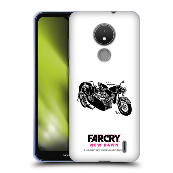 Far Cry New Dawn Graphic Images Sidecar Soft Gel Case for Nokia C21