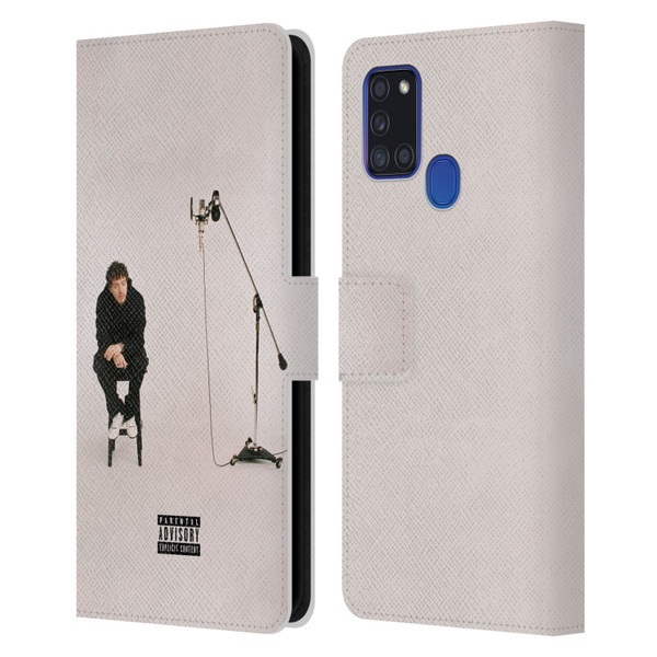 Jack Harlow Graphics Album Cover Art Leather Book Wallet Case Cover For Samsung Galaxy A21s (2020)