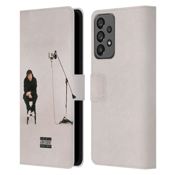 Jack Harlow Graphics Album Cover Art Leather Book Wallet Case Cover For Samsung Galaxy A73 5G (2022)