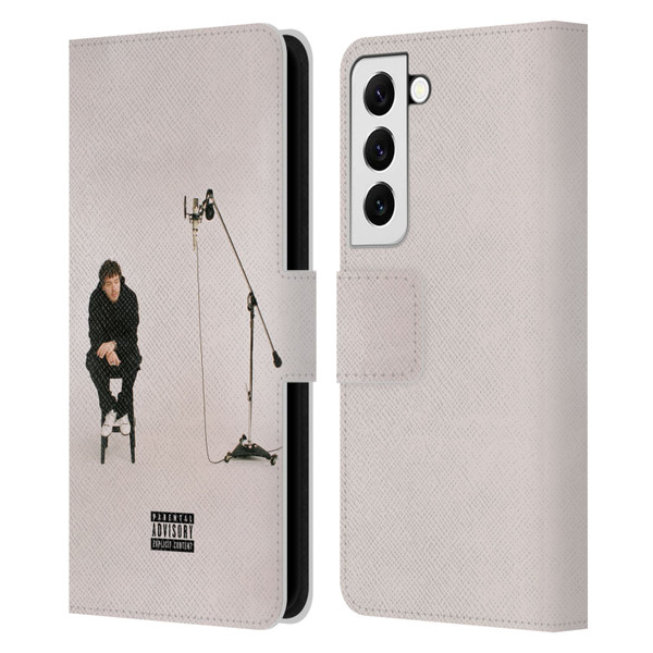 Jack Harlow Graphics Album Cover Art Leather Book Wallet Case Cover For Samsung Galaxy S22 5G