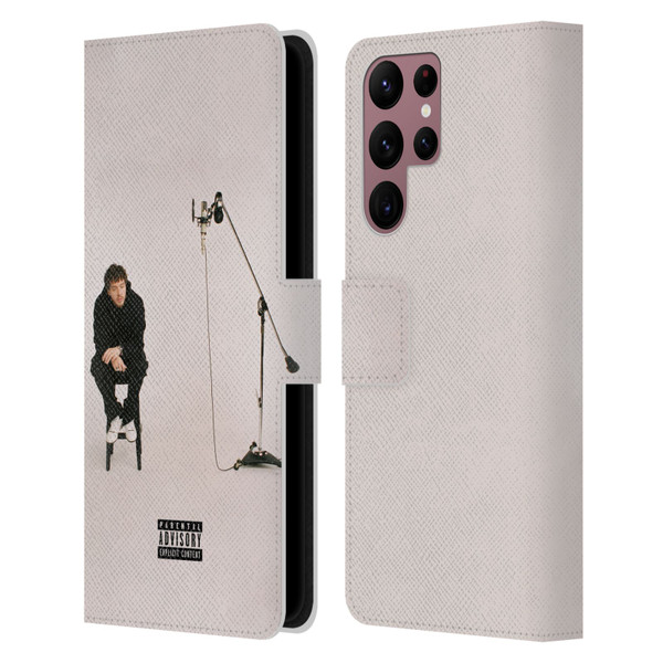 Jack Harlow Graphics Album Cover Art Leather Book Wallet Case Cover For Samsung Galaxy S22 Ultra 5G