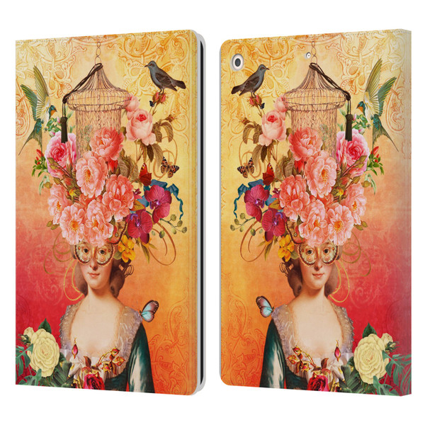 Jena DellaGrottaglia Assorted Put A Bird On It Leather Book Wallet Case Cover For Apple iPad 10.2 2019/2020/2021